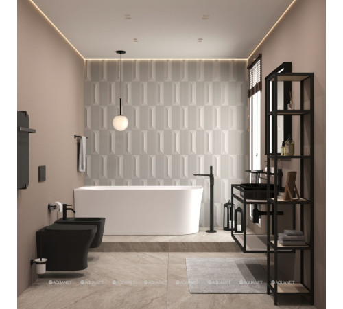 Ершик для унитаза Allen Brau Priority настенный керамический белый/хром 6.31008-00