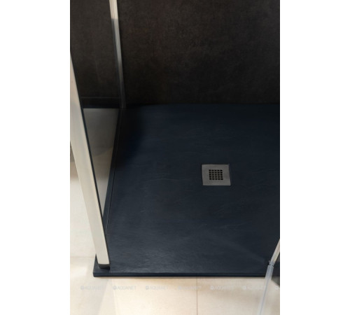 Поддон литьевой Allen Brau Priority 900х800 мм антрацит без сифона 8.31001-AM