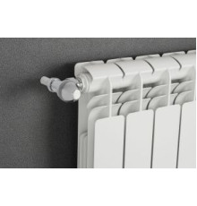 Радиатор алюминиевый Atlant Alum 350 8 секций боковое подключение RAL 9016 atal35008g