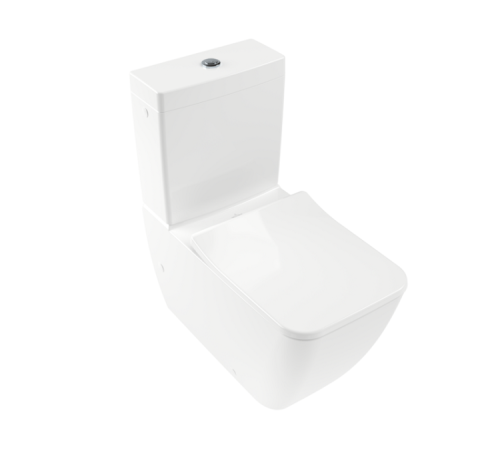 Унитаз напольный Villeroy & Boch Venticello 375x700 мм альпийский белый 4612R001
