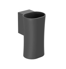 Раковина подвесная Azzurra Nativo 35x37x62 см без отверстий Carbone LALS035370N0CA