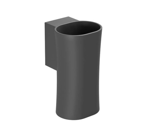 Раковина подвесная Azzurra Nativo 35x37x62 см без отверстий Carbone LALS035370N0CA