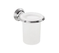 Стакан подвесной Colombo Design Hermitage хром матовое стекло B3302.CR-VAN