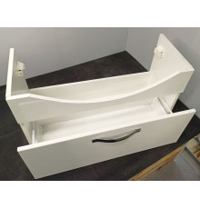 Тумба под умывальник Акватон Ария 80 1 ящик белый 1A141701AA010