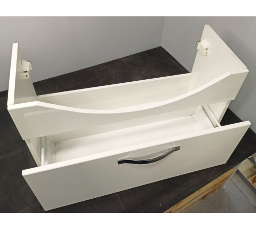 Тумба под умывальник Акватон Ария 80 1 ящик белый 1A141701AA010