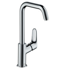 Смеситель для раковины Hansgrohe Focus 240 с поворотным изливом и клапаном Push-Open хром 31609000