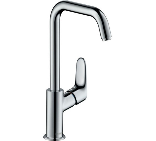 Смеситель для раковины Hansgrohe Focus 240 с поворотным изливом и клапаном Push-Open хром 31609000