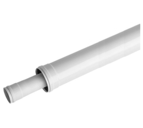 Удлинение коаксиальное Baxi полипропиленовое 80/125 мм 1000 мм KMT71408851