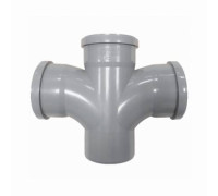 Крестовина одноплоскостная радиальная Ostendorf HT HTDAR 87° 110/110/110 мм RAL 7037 115930