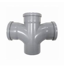 Крестовина одноплоскостная радиальная Ostendorf HT HTDAR 87° 110/110/110 мм RAL 7037 115930