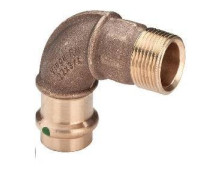 Угловой переход 90° Viega Sanpress SC-Contur 18x3/4 НР 314354