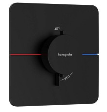 Смеситель для душа Hansgrohe ShowerSelect Comfort Q термостат на 1 потребитель черный матовый 15588670
