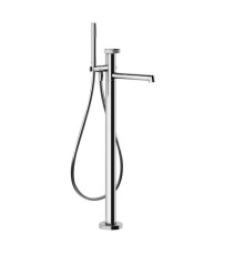 Смеситель для ванны напольный Gessi Anello внешняя часть хром 63328#031