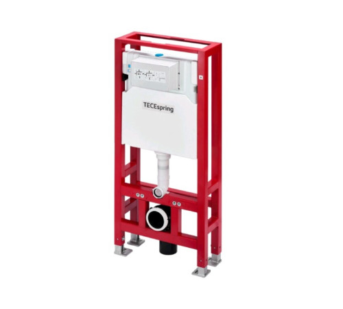 Инсталляция для подвесного унитаза TECE TeceSpring на четырех опорах 500393