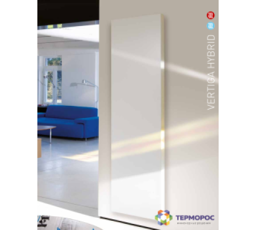 Дизайн-радиатор Jaga Vertiga Primo 2000x520 мм RAL 9016 VERW0.20005208/PRI/133/MM/02/SP