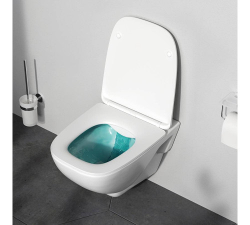 Унитаз подвесной AM.PM X-Joy FlashClean с сиденьем микролифт C851701SC