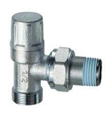 Клапан запорный угловой FAR 1/2 M24x19 FV1100C12