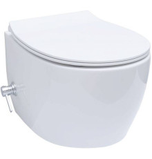 Унитаз подвесной безободковый Allen Brau Fantasy с гигиеническим душем 51x36.3 см 4.11HC1.20