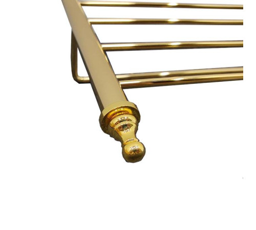 Полка-решетка для ванной подвесная TW Bristol 99 55x37x13 см золото TWBR99oro