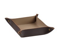 Мелочница ADJ 14x14x5 см шоколад/капучино 109.06/04