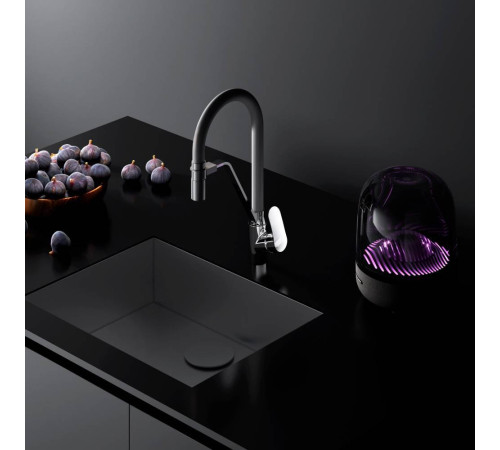 Смеситель для кухни AM.PM Like с каналом для питьевой воды и гибким изливом F8007802