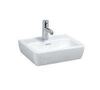 Раковина мини Laufen Pro 45х34х11.5 см подвесная 1 отверстие белая 8.1195.1.000.104.1