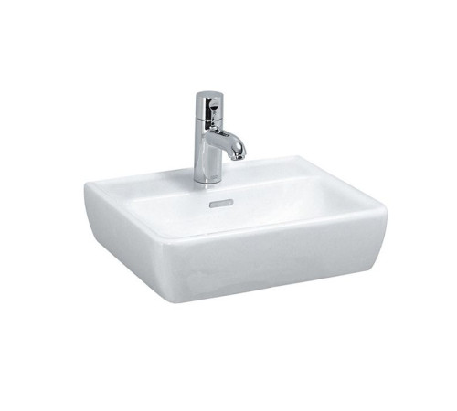 Раковина мини Laufen Pro 45х34х11.5 см подвесная 1 отверстие белая 8.1195.1.000.104.1
