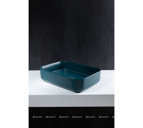 Раковина накладная Allen Brau FANTASY Quad 500x360 мм петроль 4.11021.PT