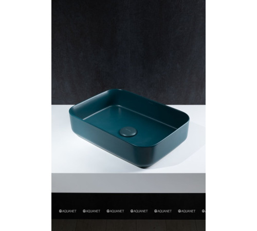 Раковина накладная Allen Brau FANTASY Quad 500x360 мм петроль 4.11021.PT