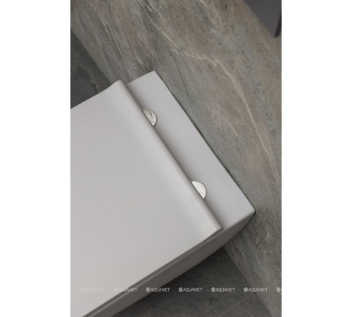 Унитаз подвесной Allen Brau LIBERTY 2 Rimless без сиденья 518х370 мм антрацит 4.33007.AN