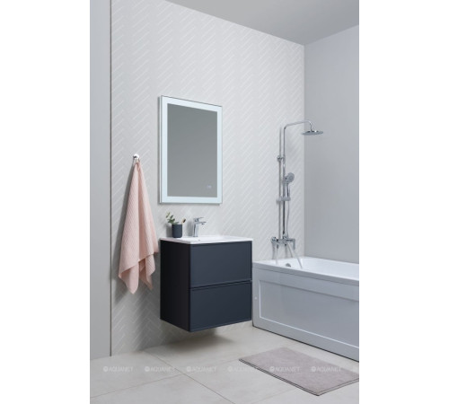 Тумба для раковины Aquanet Арт 90 маренго 00313266