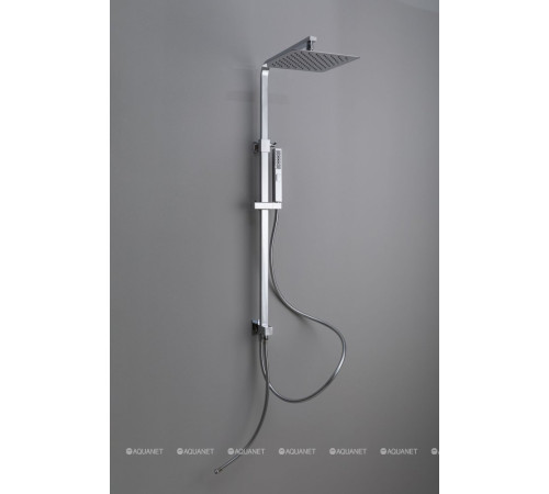 Душевая система Allen Brau INFINITY без смесителя верхний и ручной душ хром 5.21031-00