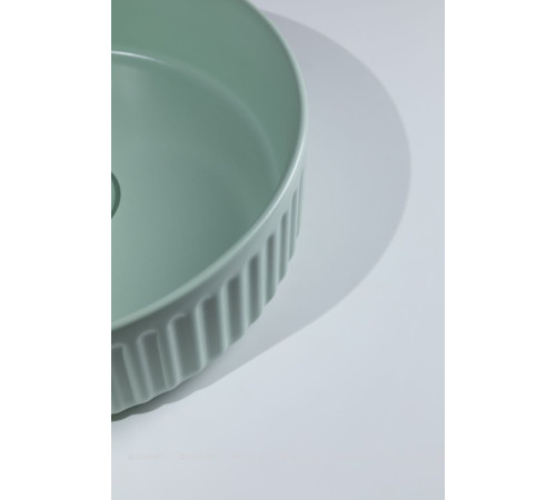 Раковина накладная Allen Brau Fantasy Line Ø360 мм мятный 4.11032.MT