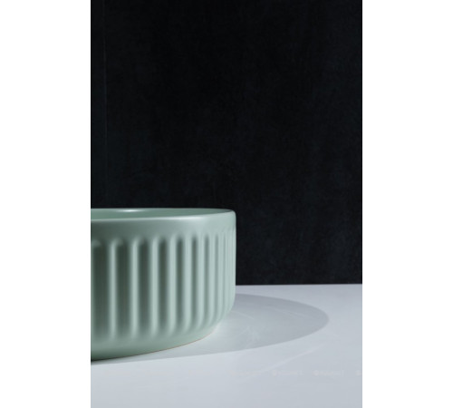 Раковина накладная Allen Brau Fantasy Line Ø360 мм мятный 4.11032.MT