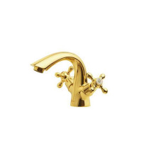 Смеситель для раковины Boheme Camelia золото глянцевое 291-Camelia