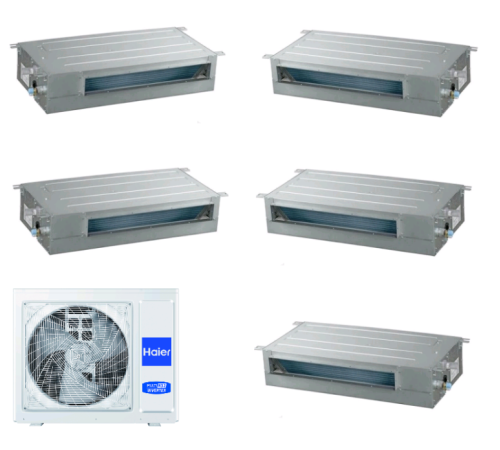 Мульти-сплит система Haier 5U90S2SS5FA / AD12SS1ERA(N)(P)-5 инверторная R32 5U90S2SS5FA / AD12SS1ERA(N)(P)-5