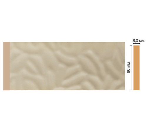 Молдинг DECOMASTER D039 80х8х2400 мм D039-61