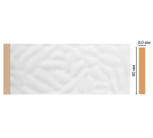 Молдинг DECOMASTER D039-114 80х8х2400 мм D039-114