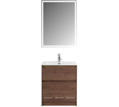 Тумба под раковину напольная BelBagno Kraft 39 600 мм Rovere Tabacco KRAFT39-600/390-2C-PIA-RT