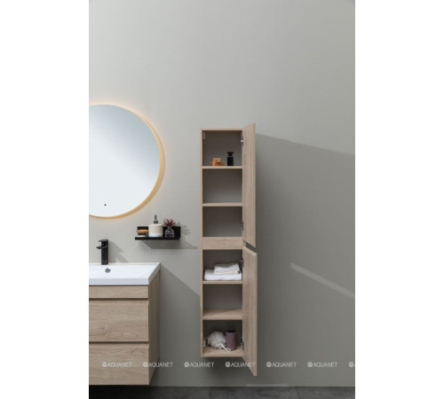 Шкаф-пенал Aquanet Нота new 30 дуб светлый 00334201