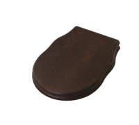 Сиденье для унитаза Artceram Hermitage микролифт орех шарниры золото HEA004 73