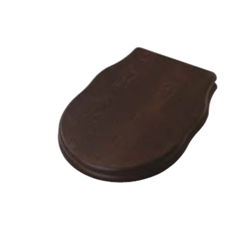 Сиденье для унитаза Artceram Hermitage микролифт орех шарниры золото HEA004 73