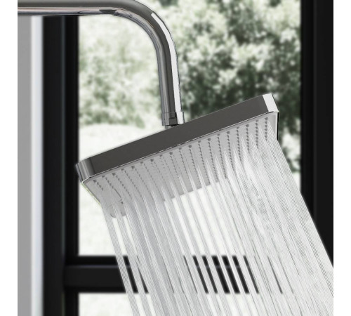 Душевая система AM.PM Merkur со смесителем-полкой хром 940730000