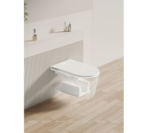 Унитаз электронный Allen Brau INTELLIGENT SMART подвесной с биде 588х375 мм 4.I1001.20