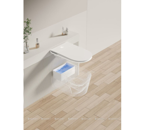 Унитаз электронный Allen Brau INTELLIGENT SMART подвесной с биде 588х375 мм 4.I1001.20