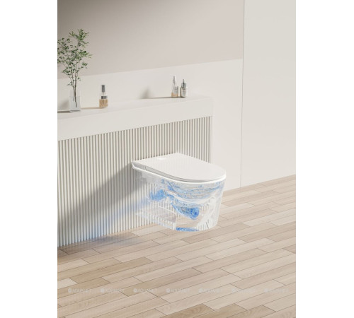 Унитаз электронный Allen Brau INTELLIGENT SMART подвесной с биде 588х375 мм 4.I1001.20