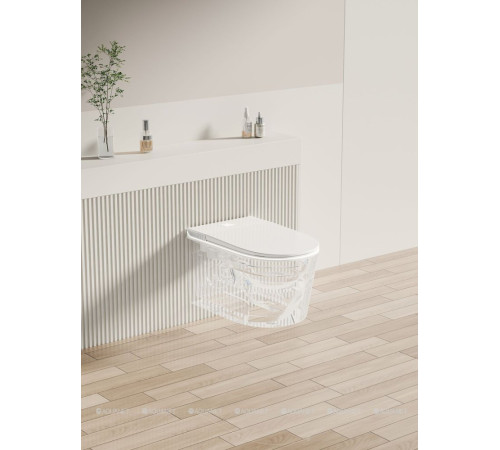 Унитаз электронный Allen Brau INTELLIGENT SMART подвесной с биде 588х375 мм 4.I1001.20