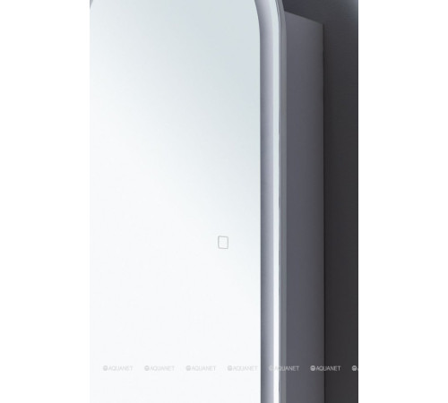 Зеркальный шкаф Aquanet Монте овал 40х90 LED 00344786