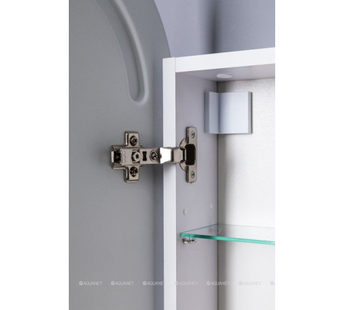 Зеркальный шкаф Aquanet Монте овал 40х90 LED 00344786