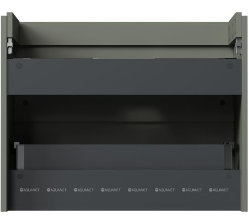 Тумба под раковину Allen Brau INFINITY 70 см 2 ящика олива матовый 1.210025.CGM